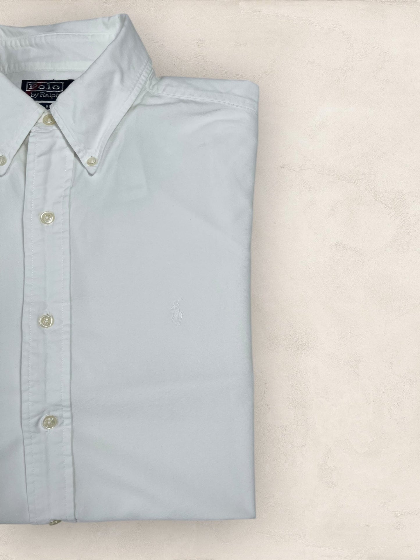 Chemise Ralph Lauren Blanc L Homme Ref: 2726 - Blanc - L - amifrip - Friperie en ligne et vêtements vintage
