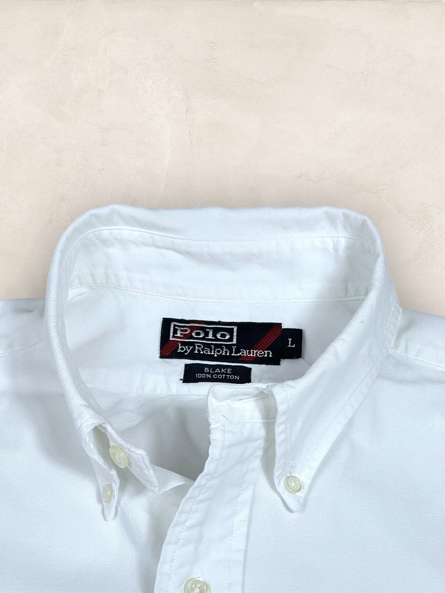 Chemise Ralph Lauren Blanc L Homme Ref: 2726 - Blanc - L - amifrip - Friperie en ligne et vêtements vintage