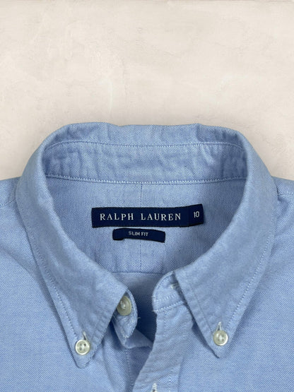 Chemise Ralph Lauren Bleu Femme S Réf : 2491 - Bleu - S - amifrip - Friperie en ligne et vêtements vintage
