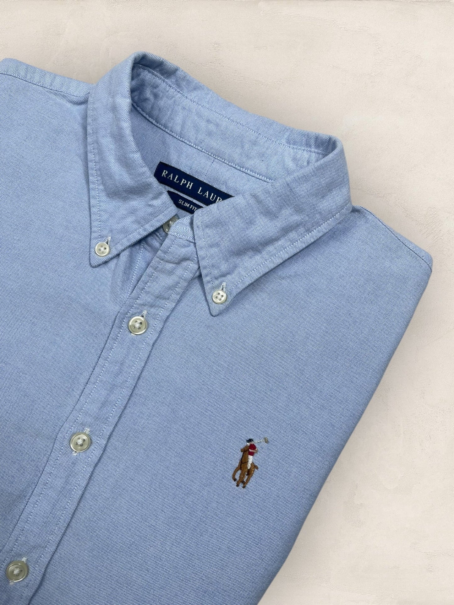 Chemise Ralph Lauren Bleu Femme S Réf : 2491 - Bleu - S - amifrip - Friperie en ligne et vêtements vintage
