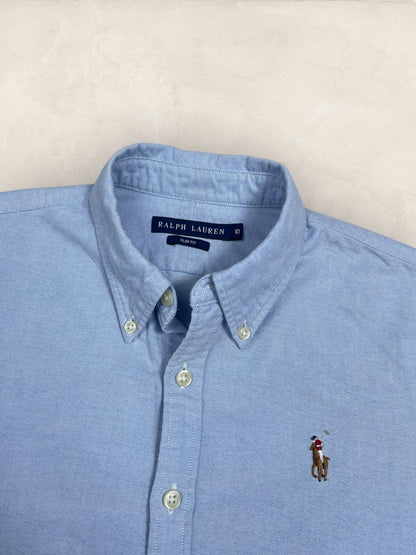 Chemise Ralph Lauren Bleu Femme S Réf : 2491 - Bleu - S - amifrip - Friperie en ligne et vêtements vintage