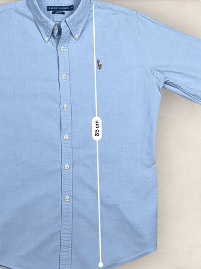 Chemise Ralph Lauren Bleu Femme S Réf : 2491 - Bleu - S - amifrip - Friperie en ligne et vêtements vintage