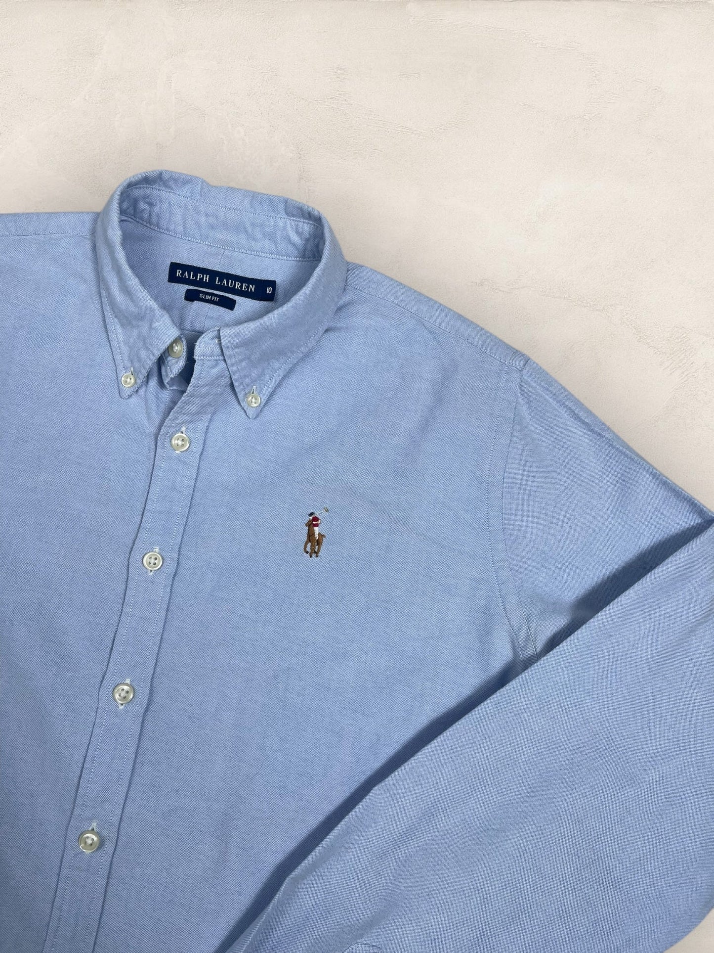 Chemise Ralph Lauren Bleu Femme S Réf : 2491 - Bleu - S - amifrip - Friperie en ligne et vêtements vintage