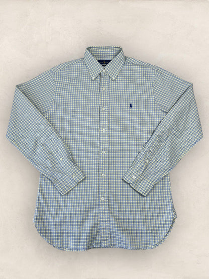 Chemise Ralph Lauren Bleu M Homme Ref : 1922 - Bleu - M - amifrip - Friperie en ligne et vêtements vintage