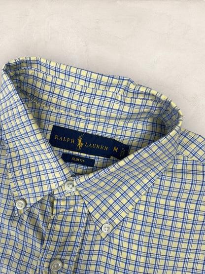 Chemise Ralph Lauren Bleu M Homme Ref : 1922 - Bleu - M - amifrip - Friperie en ligne et vêtements vintage