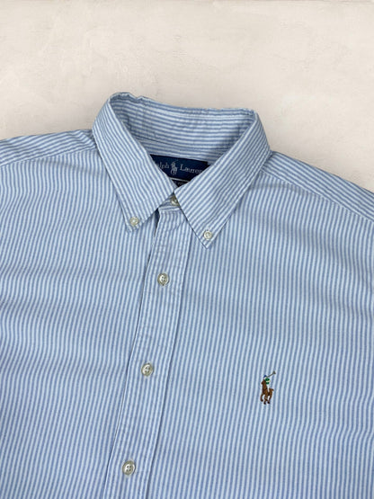 Chemise Ralph Lauren Bleu XL Homme Ref: 2771 - Bleu - XL - amifrip - Friperie en ligne et vêtements vintage