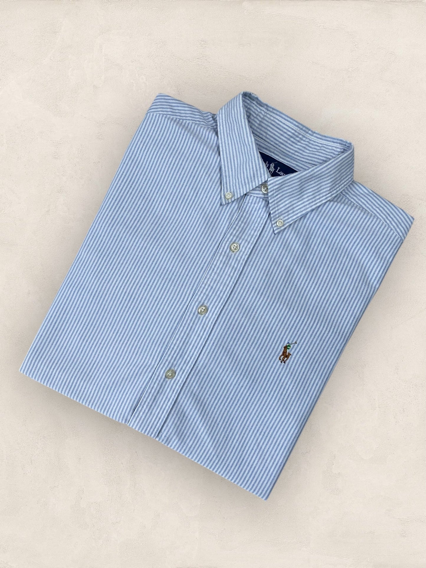 Chemise Ralph Lauren Bleu XL Homme Ref: 2771 - Bleu - XL - amifrip - Friperie en ligne et vêtements vintage