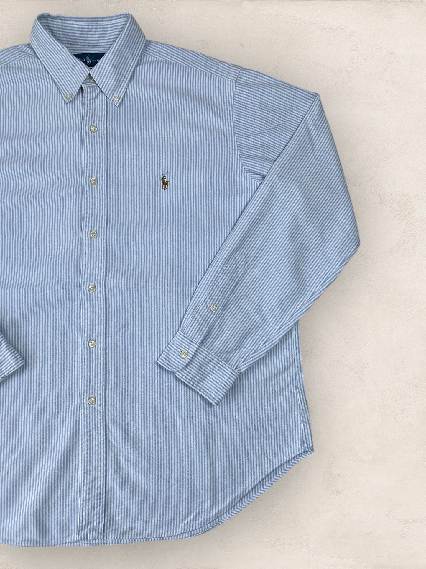 Chemise Ralph Lauren Bleu XL Homme Ref: 2771 - Bleu - XL - amifrip - Friperie en ligne et vêtements vintage