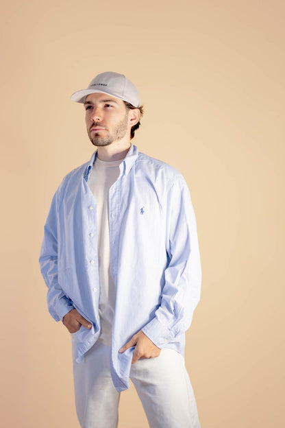 Chemise Ralph Lauren Homme 866 - BLEU - L - amifrip - Friperie en ligne et vêtements vintage