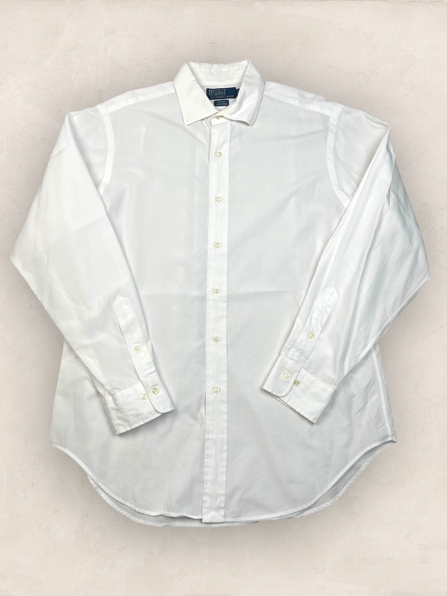 Chemise Ralph Lauren Homme Blanc L en Coton Ref:2781 - BLANC - L - amifrip