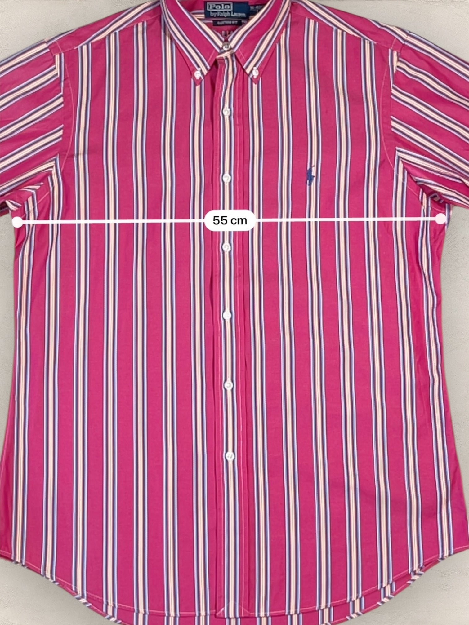 Chemise Ralph Lauren Rose L Homme Ref: 2725 - Rose - L - amifrip - Friperie en ligne et vêtements vintage