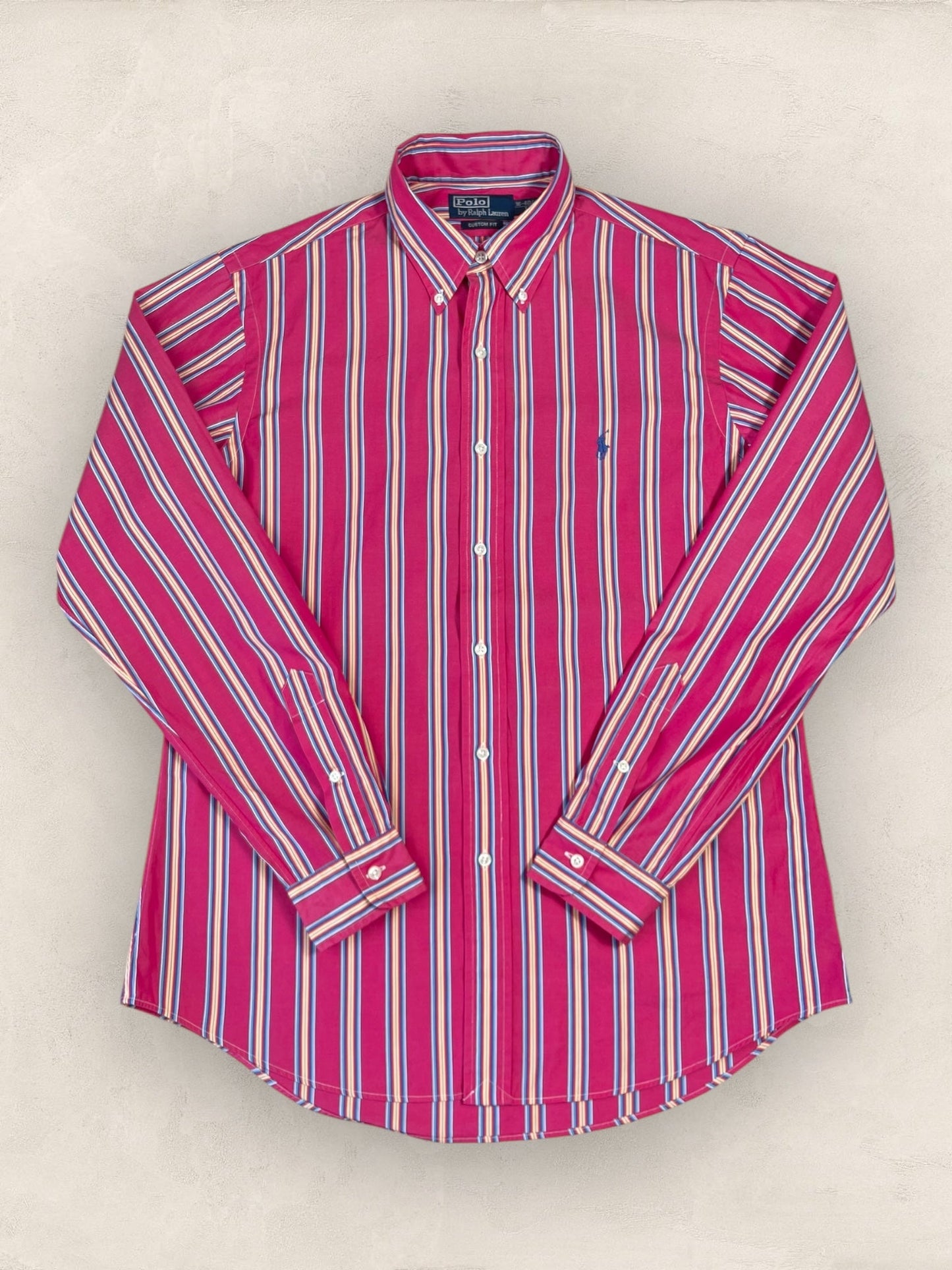 Chemise Ralph Lauren Rose L Homme Ref: 2725 - Rose - L - amifrip - Friperie en ligne et vêtements vintage