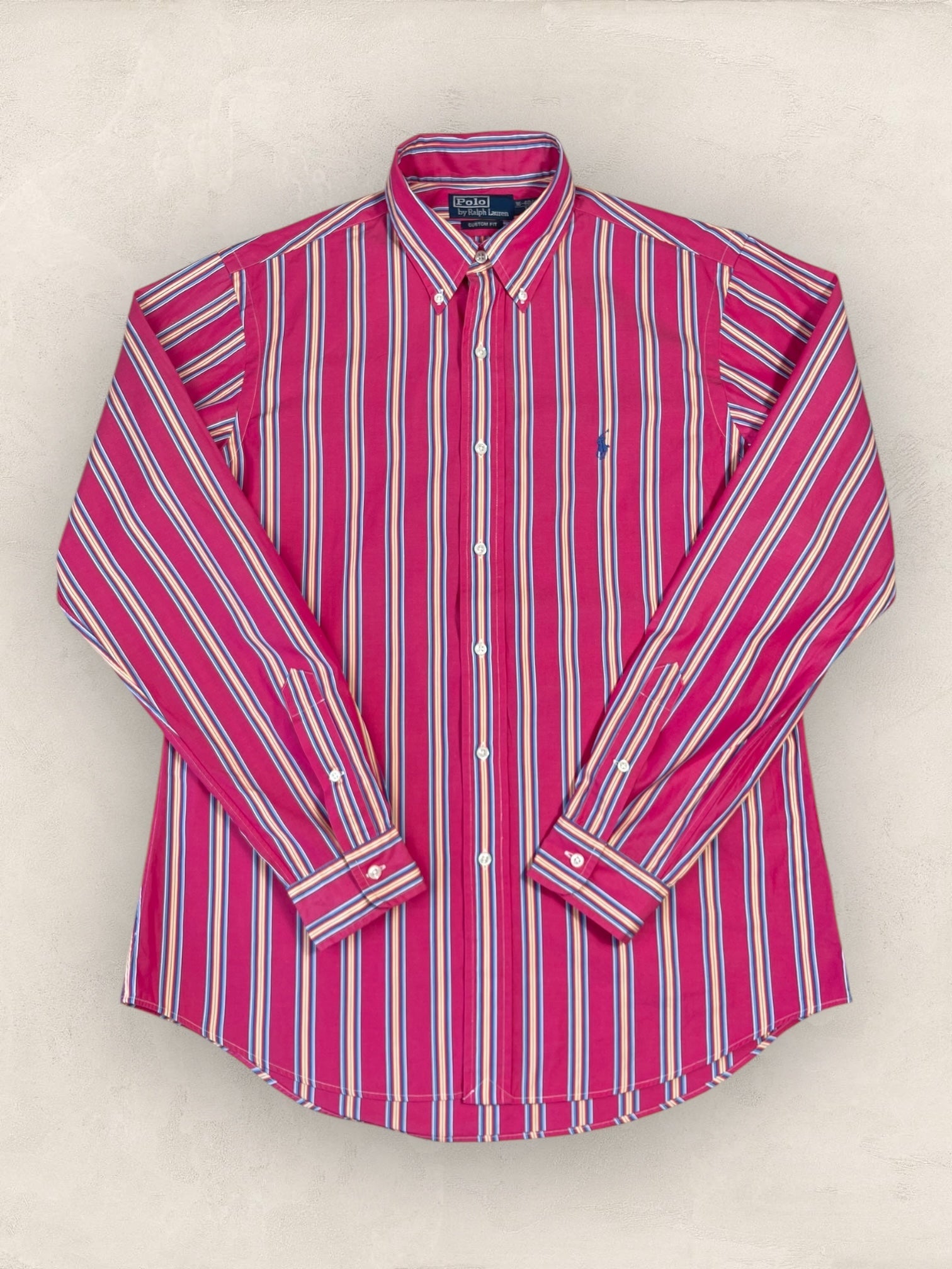 Chemise Ralph Lauren Rose L Homme Ref: 2725 - Rose - L - amifrip - Friperie en ligne et vêtements vintage