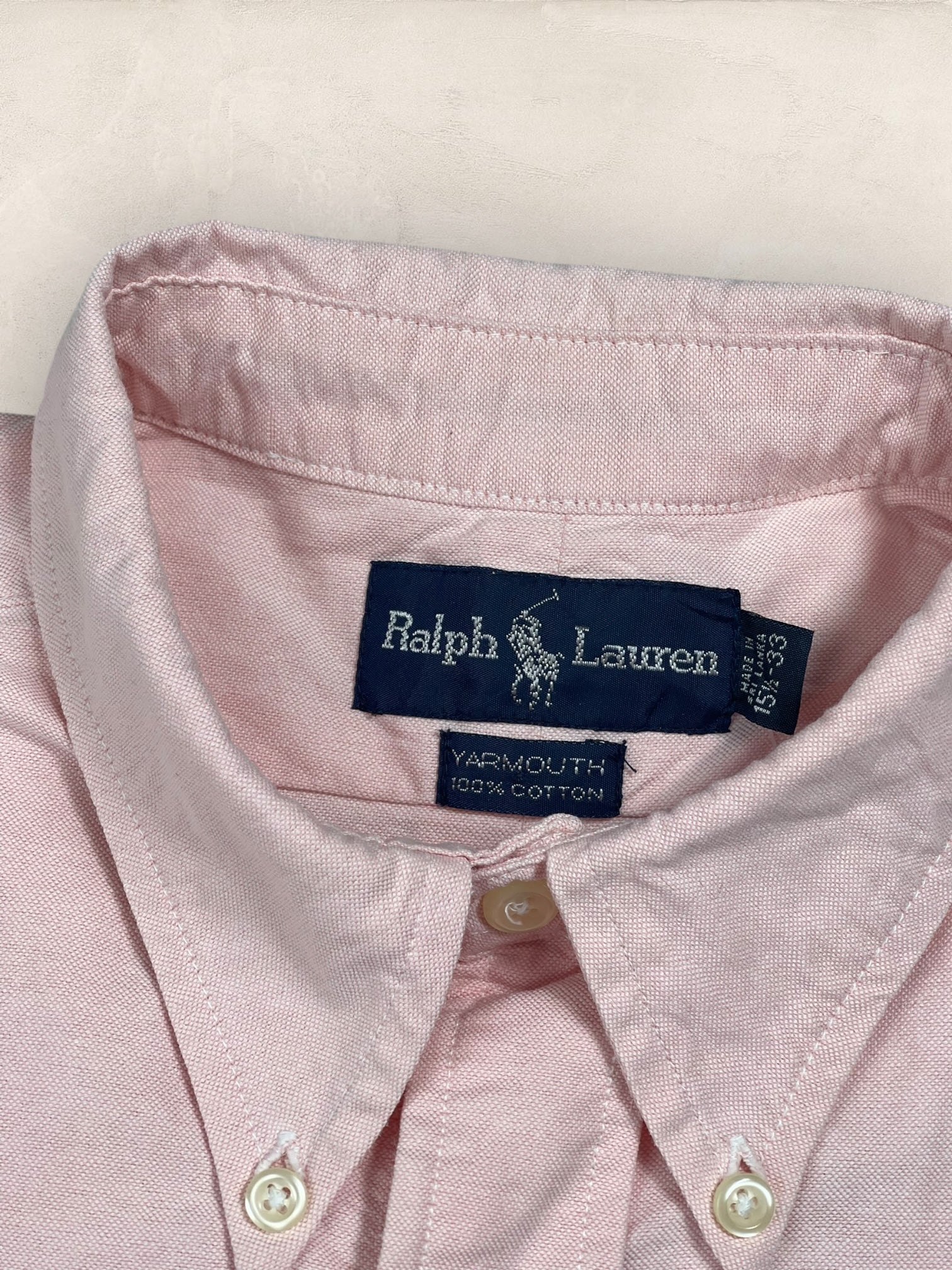 Chemise Ralph Lauren Rose L Homme Ref: 2760 - Rose - L - amifrip - Friperie en ligne et vêtements vintage