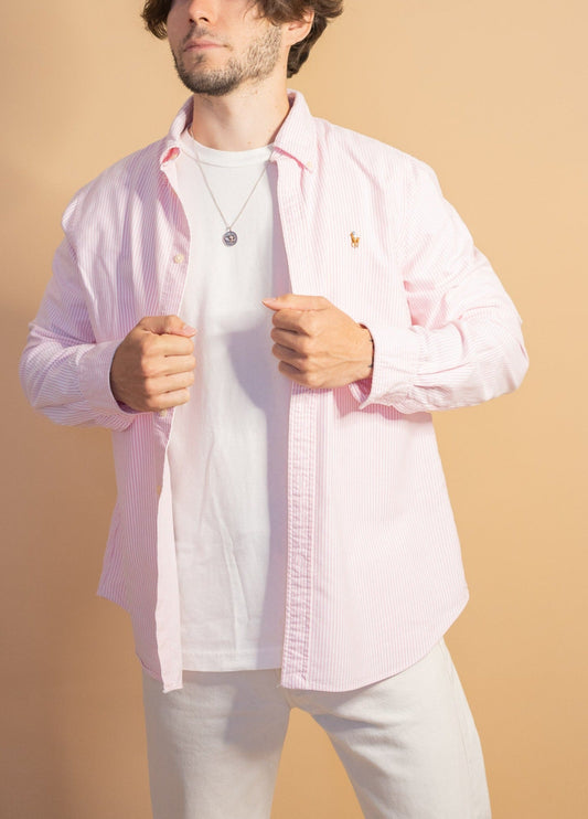 Chemise Rose Ralph Lauren Homme 1000 - ROSE - XL - amifrip - Friperie en ligne et vêtements vintage