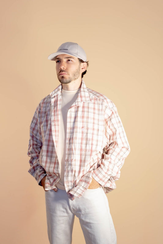 Chemise Timberland à Carreaux Homme 920 - ROUGE - L - amifrip - Friperie en ligne et vêtements vintage