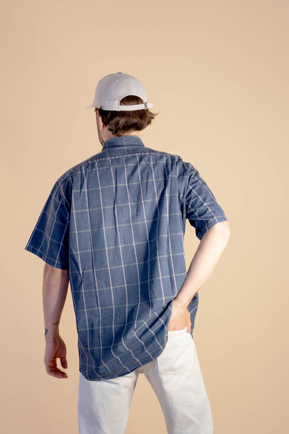 Chemise Lacoste à Carreaux Manches Courtes Homme #870
