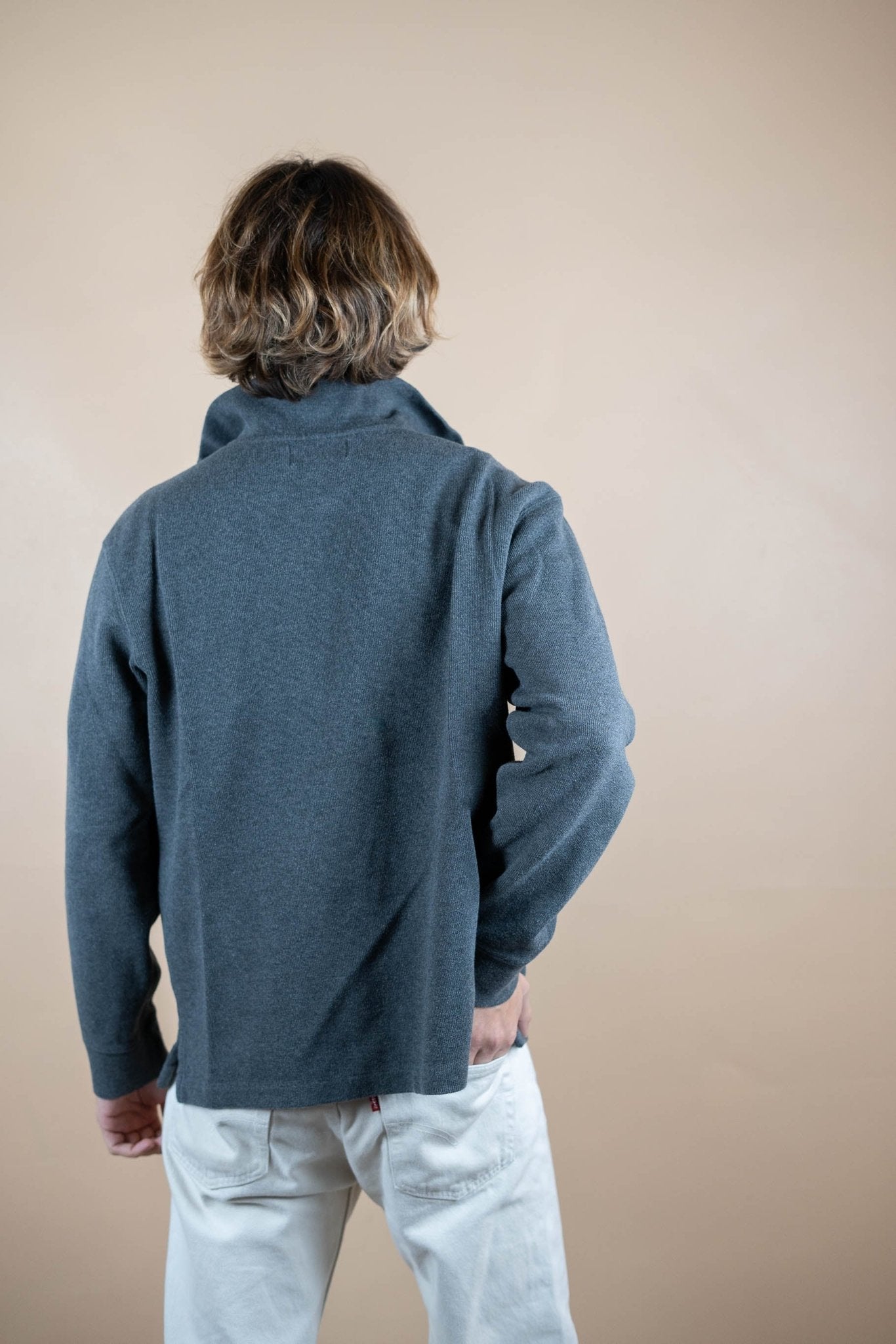 Crew Neck Ralph Lauren ref: 1595 - GRIS - L - amifrip - Friperie en ligne et vêtements vintage