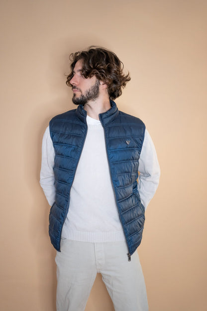 Doudoune sans manches Guess 1186 - BLEU - L - amifrip - Friperie en ligne et vêtements vintage