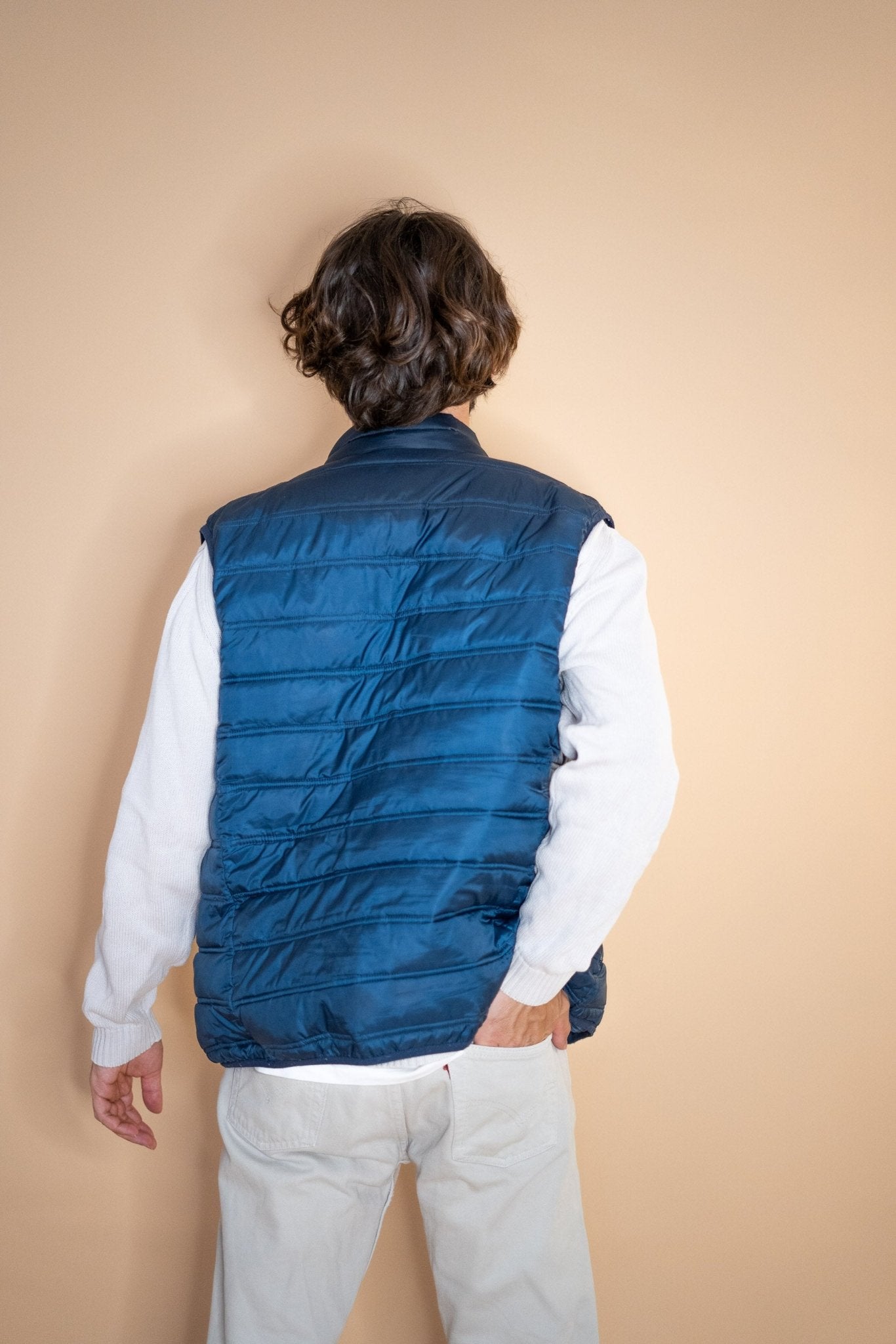 Doudoune sans manches Guess 1186 - BLEU - L - amifrip - Friperie en ligne et vêtements vintage