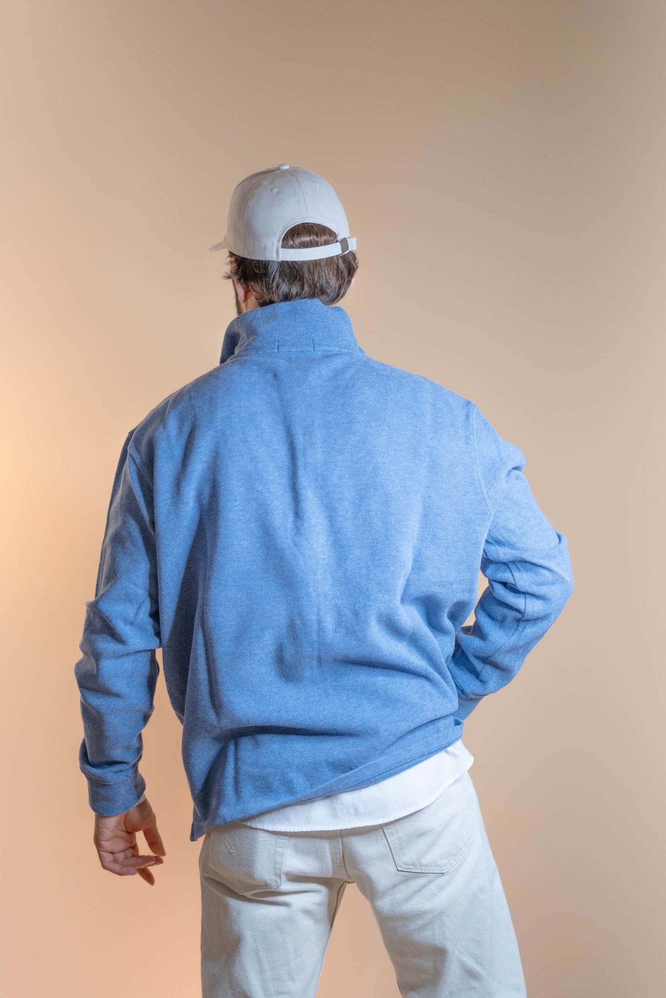 Half - Zip Ralph Lauren Homme 349 - BLEU - L - amifrip - Friperie en ligne et vêtements vintage