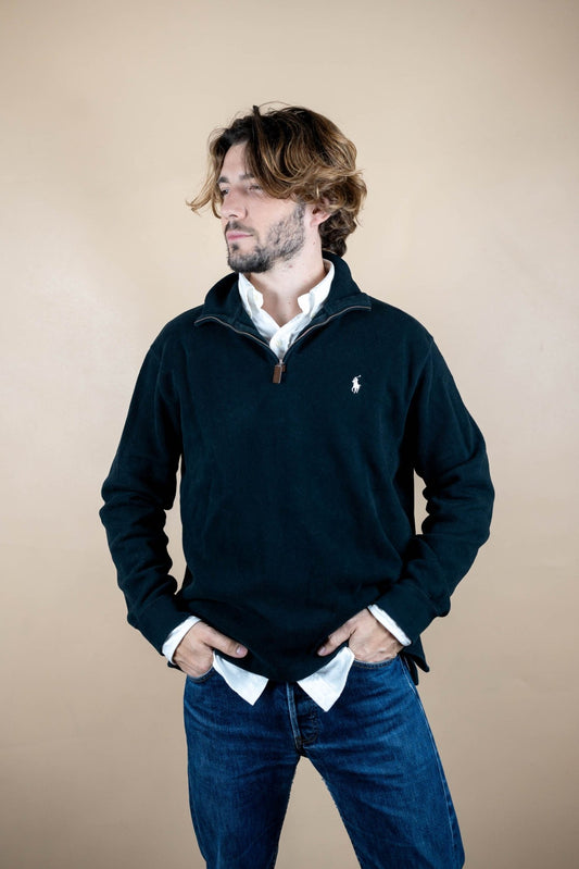 half-zip ralph lauren homme - amifrip - friperie