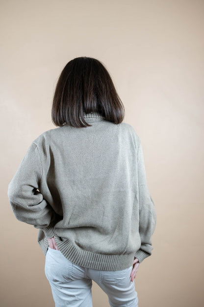 Half Zip Ralph Lauren ref: 1584 - BEIGE - XL - amifrip - Friperie en ligne et vêtements vintage