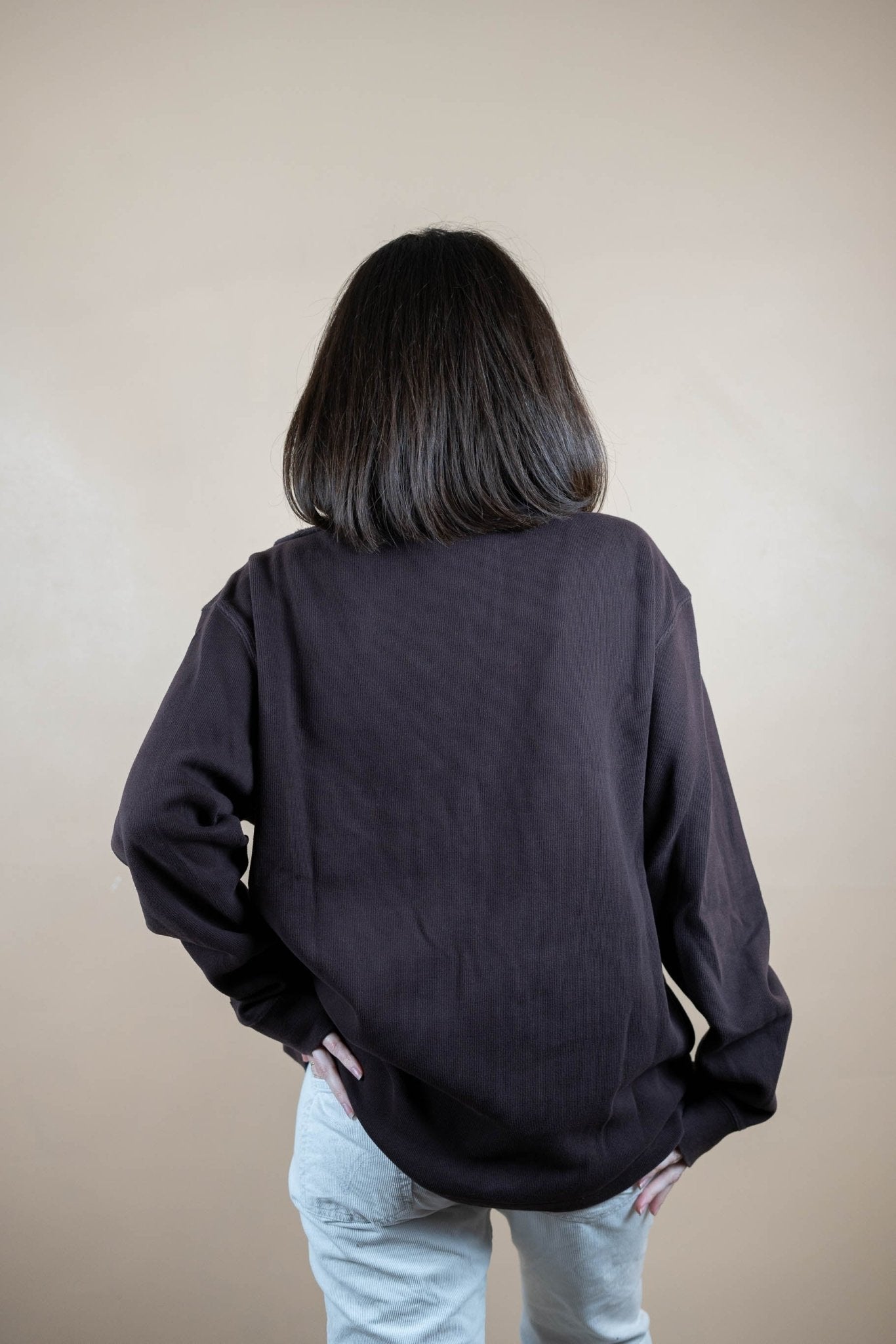 Half Zip Ralph Lauren ref: 1592 - MARRON - L - amifrip - Friperie en ligne et vêtements vintage