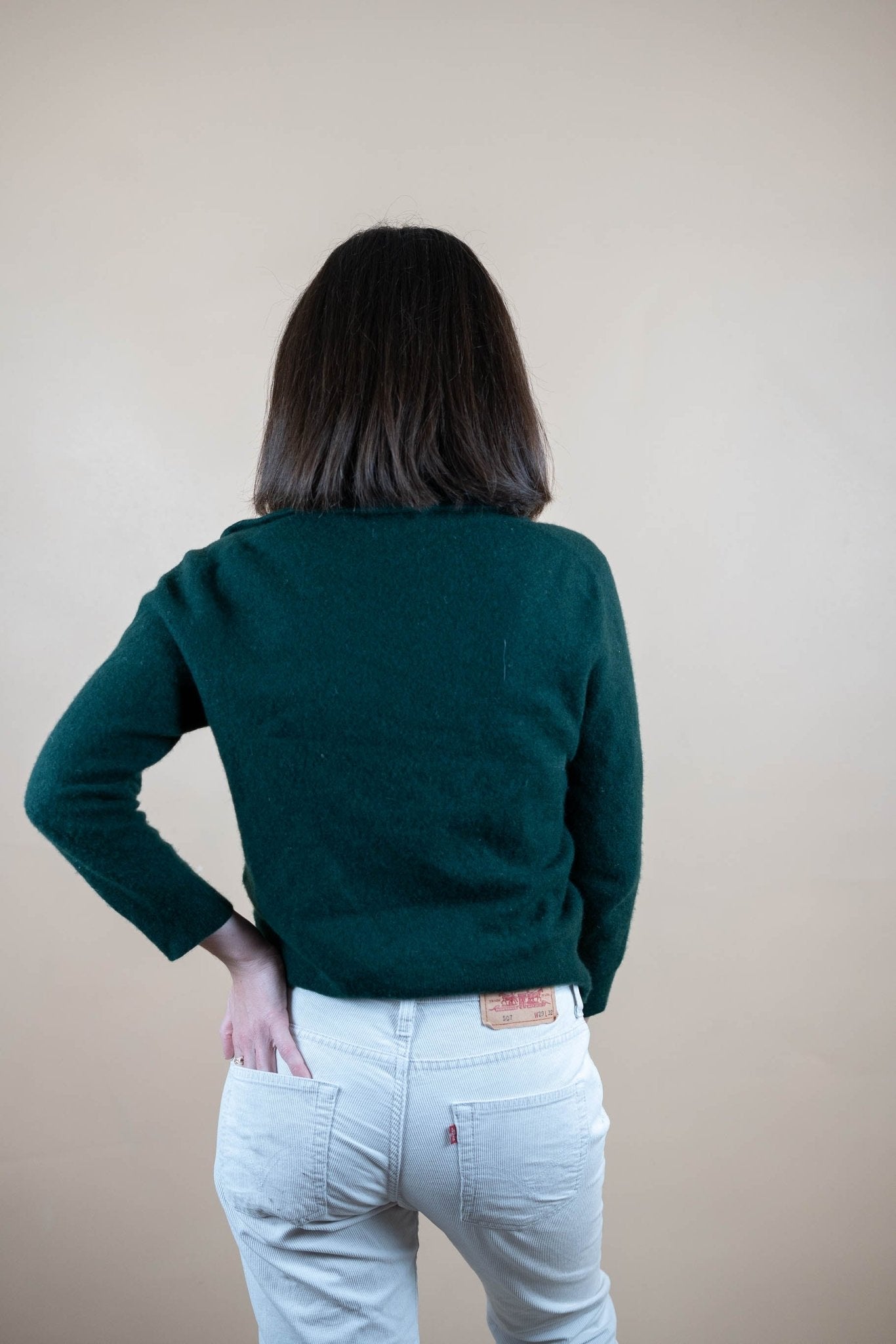 Half Zip Ralph Lauren ref: 1726 - VERT - XS - amifrip - Friperie en ligne et vêtements vintage