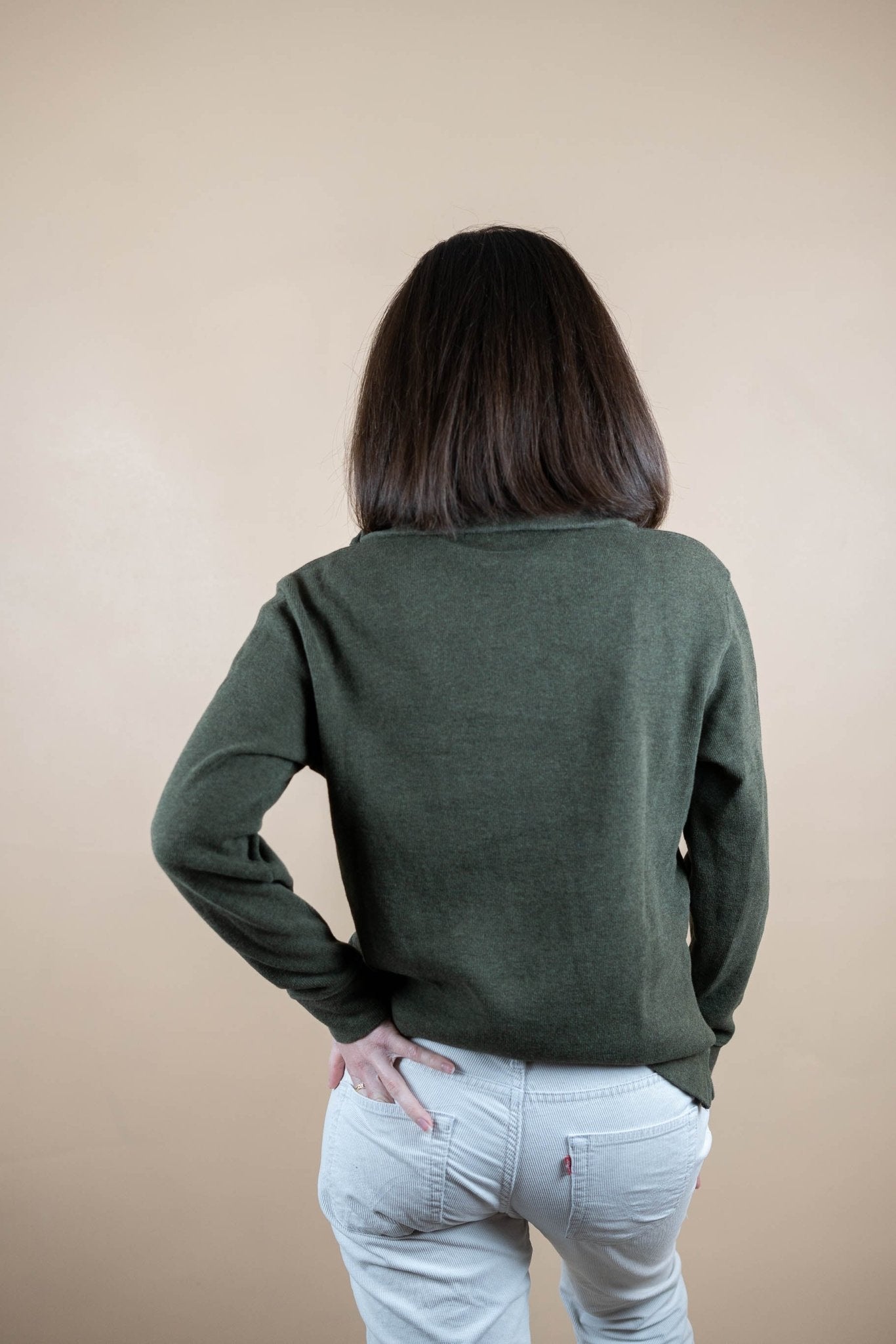 Half Zip Ralph Lauren ref: 1760 - VERT - S - amifrip - Friperie en ligne et vêtements vintage