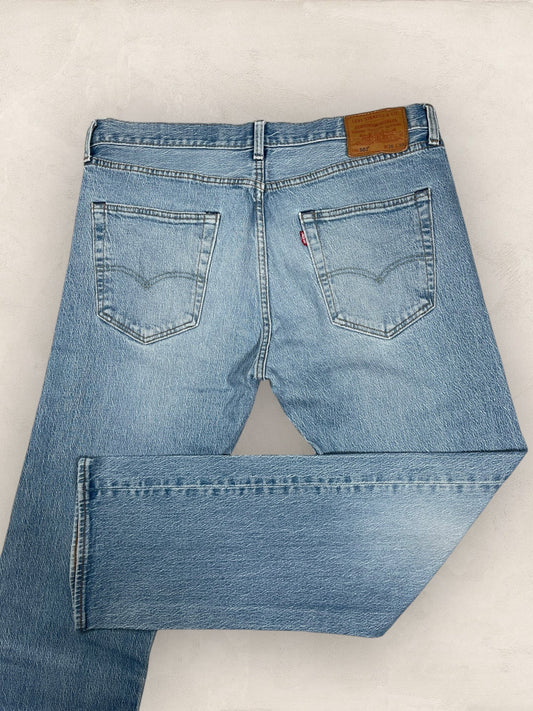 Jean Homme Levi's 501 Bleu W36 L30 Ref:3009 - Bleu - W36 L30 - amifrip - Friperie en ligne et vêtements vintage