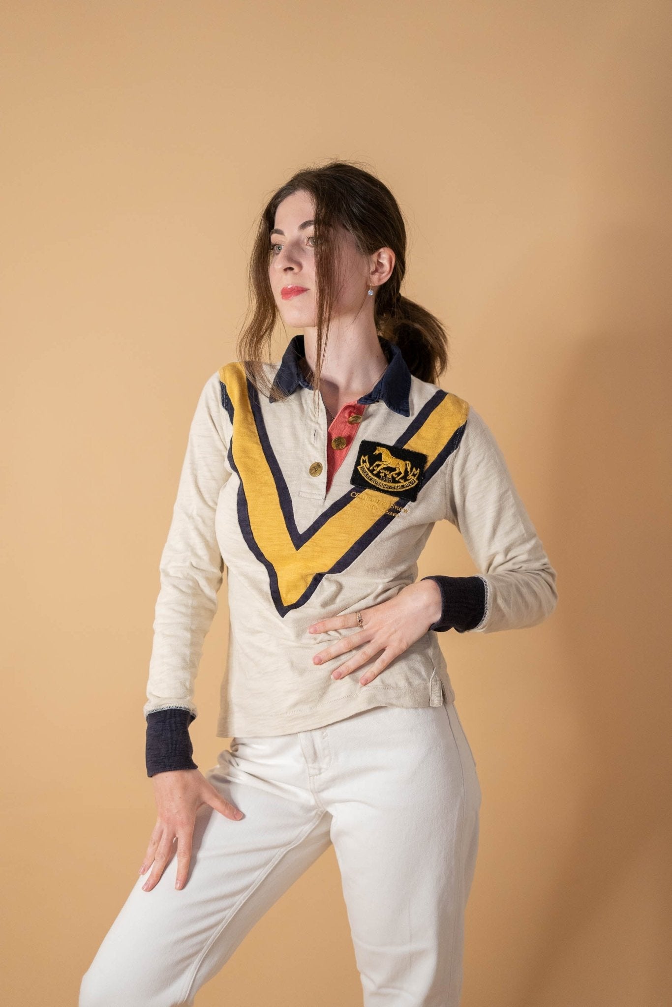 Joules Polo Femme 934 - BLANC - S - amifrip - Friperie en ligne et vêtements vintage