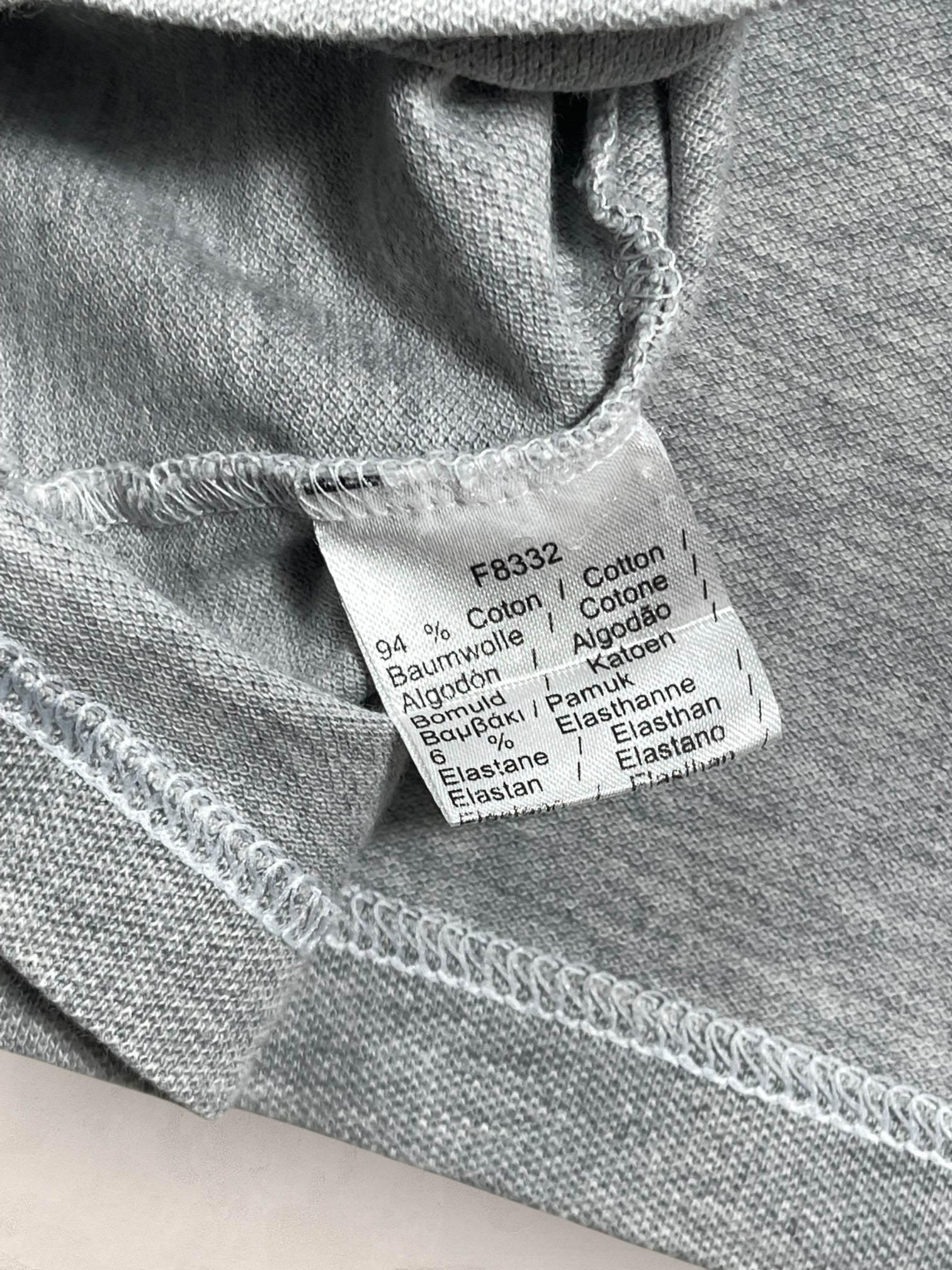 Polo Femme Lacoste Gris S Ref:3005 - Gris - S - amifrip - Friperie en ligne et vêtements vintage