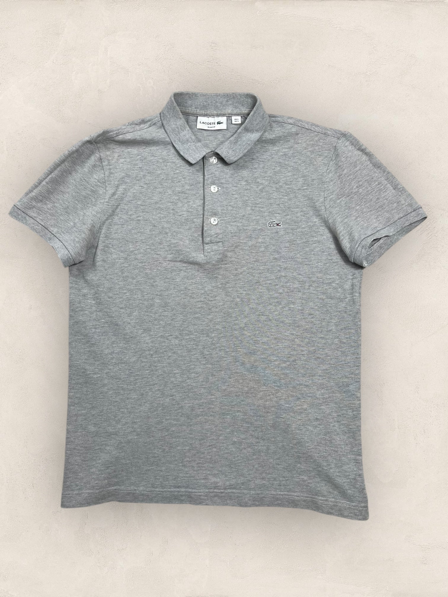 Polo Femme Lacoste Gris S Ref:3005 - Gris - S - amifrip - Friperie en ligne et vêtements vintage