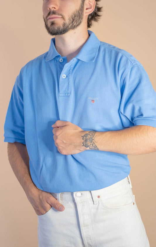 POLO GANT HOMME 950 - BLEU - XL - amifrip - Friperie en ligne et vêtements vintage