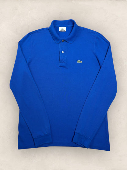 Polo Homme Lacoste Bleu électrique M Ref:3002 - Bleu - M - amifrip - Friperie en ligne et vêtements vintage