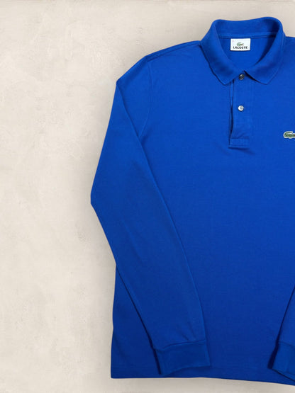 Polo Homme Lacoste Bleu électrique M Ref:3002 - Bleu - M - amifrip - Friperie en ligne et vêtements vintage