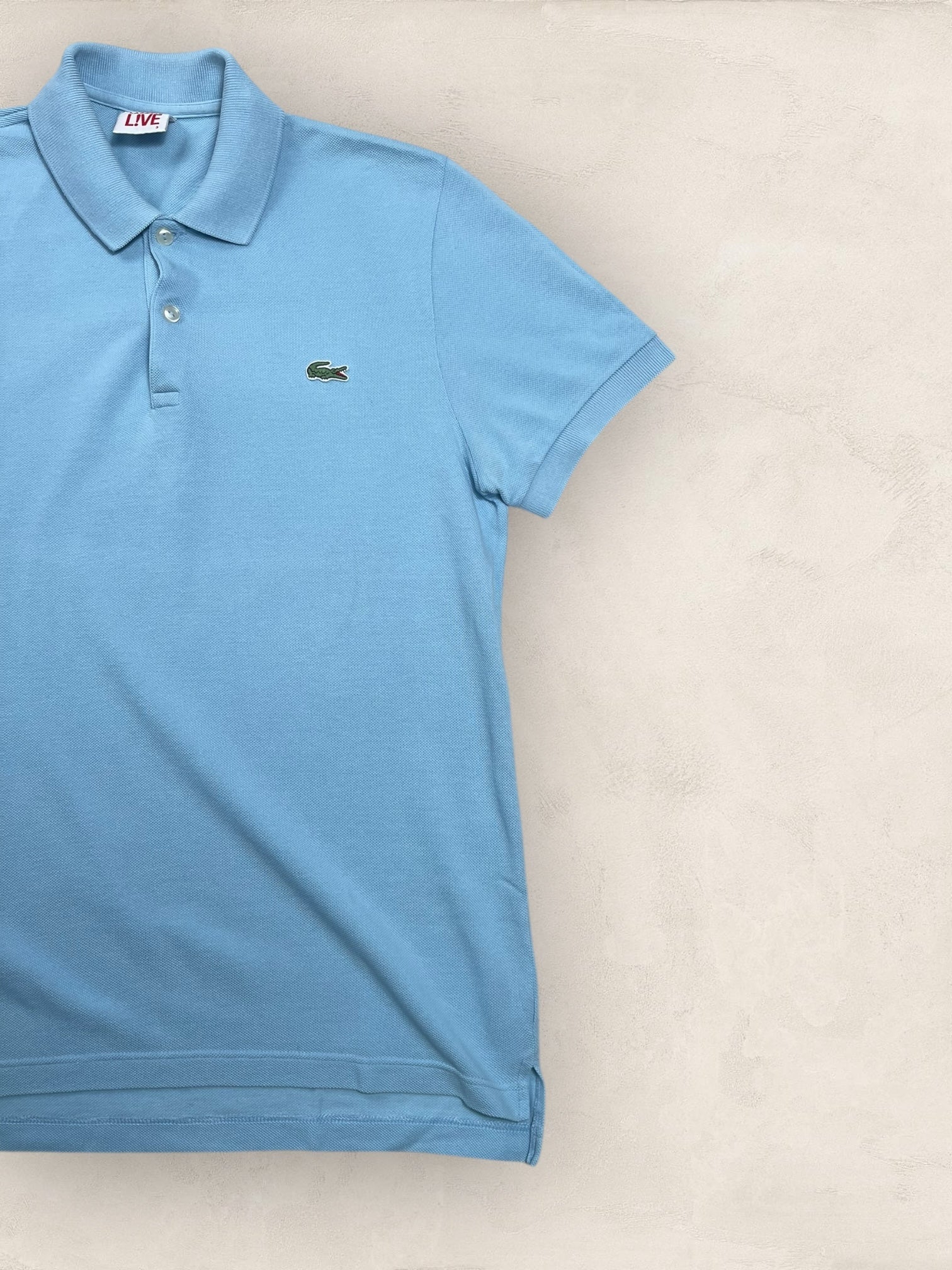 Polo Homme Lacoste Bleu M Ref:3004 - Bleu - M - amifrip - Friperie en ligne et vêtements vintage