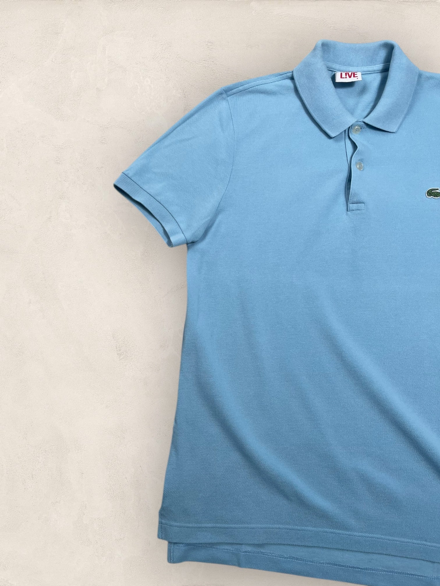Polo Homme Lacoste Bleu M Ref:3004 - Bleu - M - amifrip - Friperie en ligne et vêtements vintage