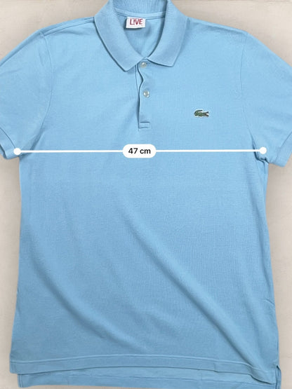 Polo Homme Lacoste Bleu M Ref:3004 - Bleu - M - amifrip - Friperie en ligne et vêtements vintage