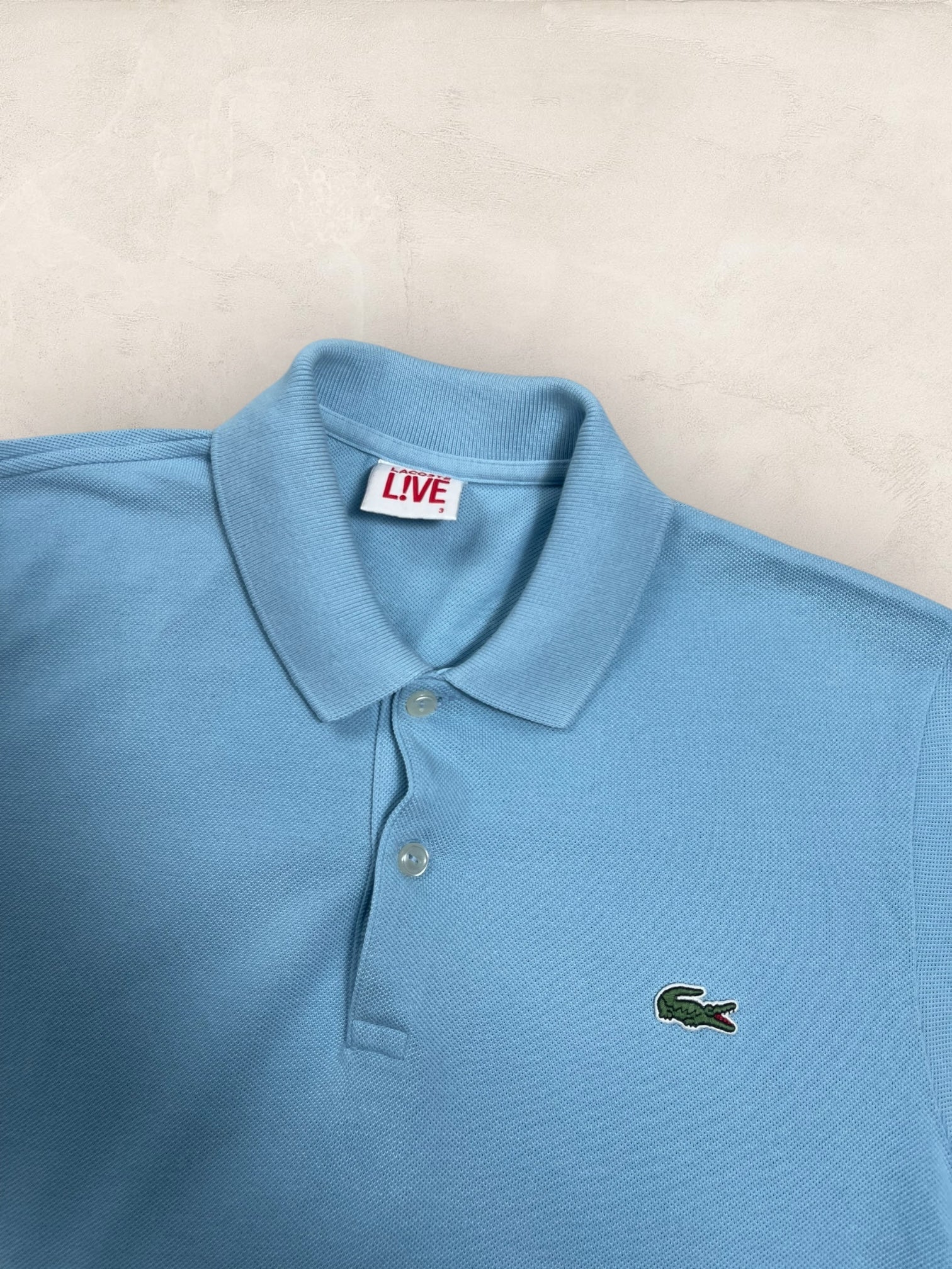 Polo Homme Lacoste Bleu M Ref:3004 - Bleu - M - amifrip - Friperie en ligne et vêtements vintage