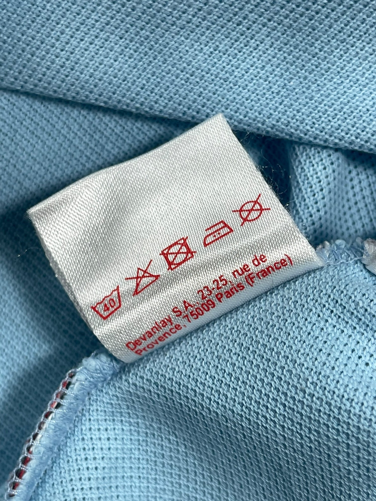 Polo Homme Lacoste Bleu M Ref:3004 - Bleu - M - amifrip - Friperie en ligne et vêtements vintage