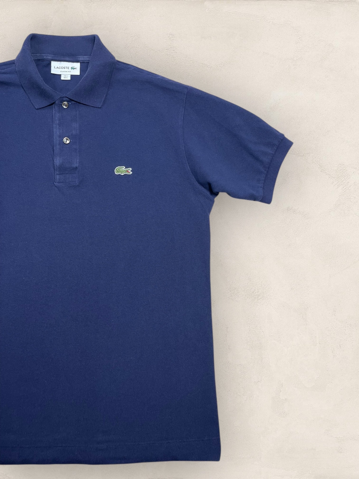 Polo Homme Lacoste Bleu Marine S Ref:3007 - Bleu Marine - S - amifrip - Friperie en ligne et vêtements vintage