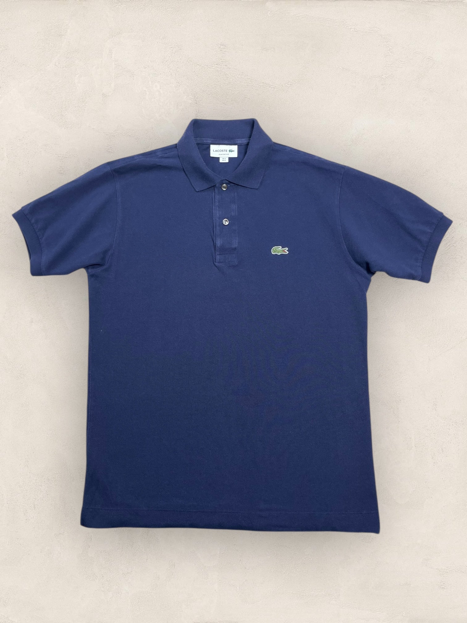 Polo Homme Lacoste Bleu Marine S Ref:3007 - Bleu Marine - S - amifrip - Friperie en ligne et vêtements vintage