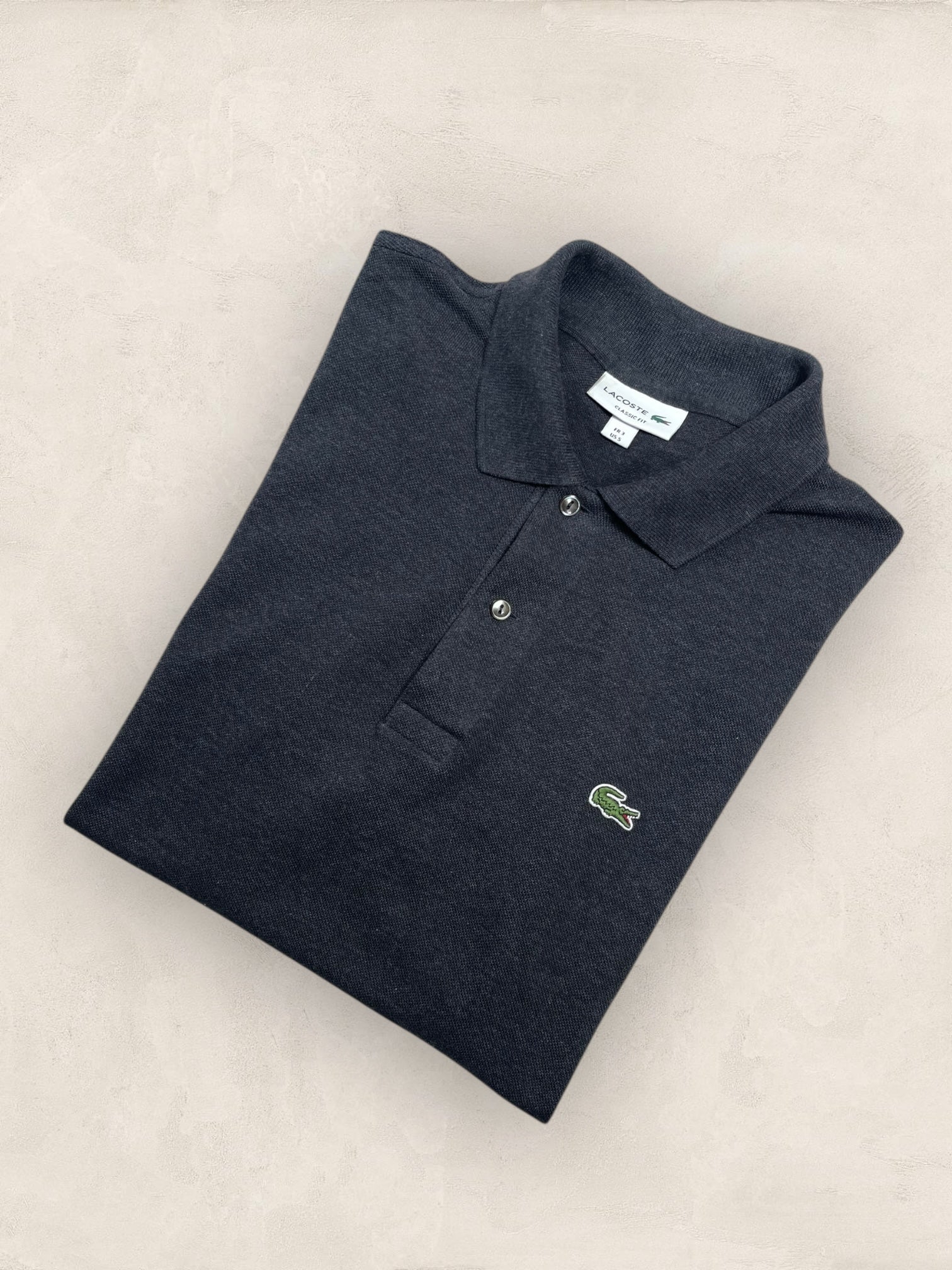Polo Homme Lacoste Gris S Ref:3006 - Gris - S - amifrip - Friperie en ligne et vêtements vintage
