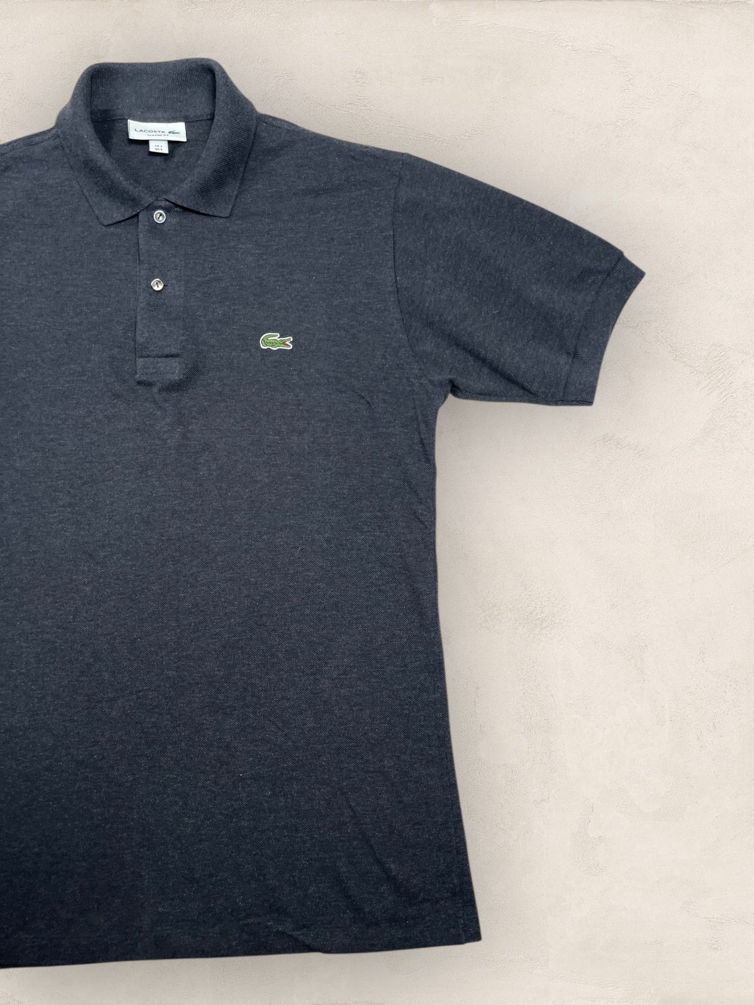 Polo Homme Lacoste Gris S Ref:3006 - Gris - S - amifrip - Friperie en ligne et vêtements vintage