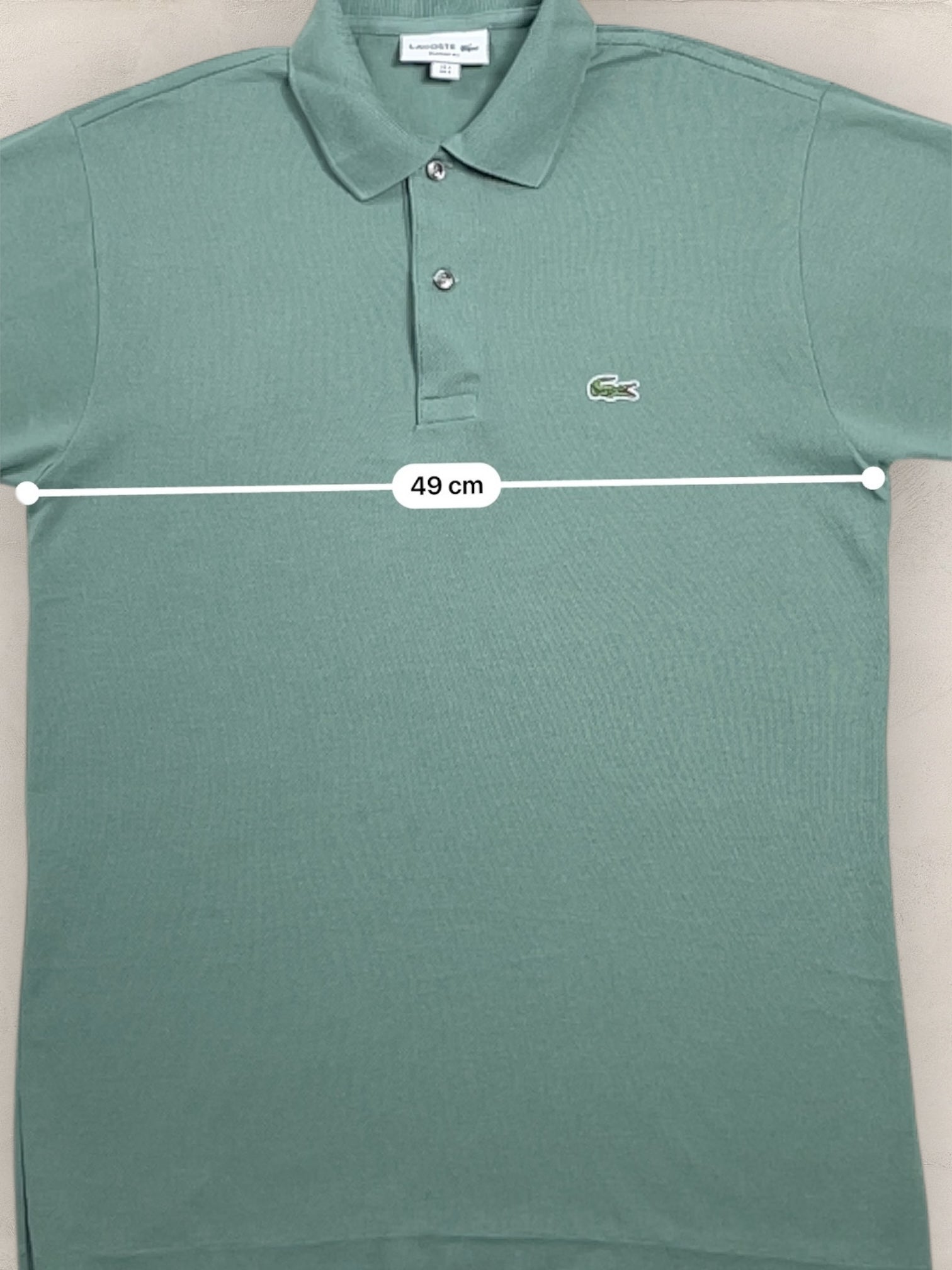 Polo Homme Lacoste Kaki S Ref:2998 - Kaki - S - amifrip - Friperie en ligne et vêtements vintage