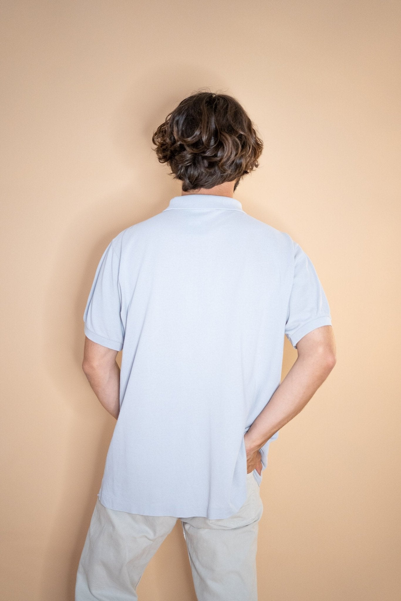 Polo Lacoste Gris 1195 - GRIS - XL - amifrip - Friperie en ligne et vêtements vintage