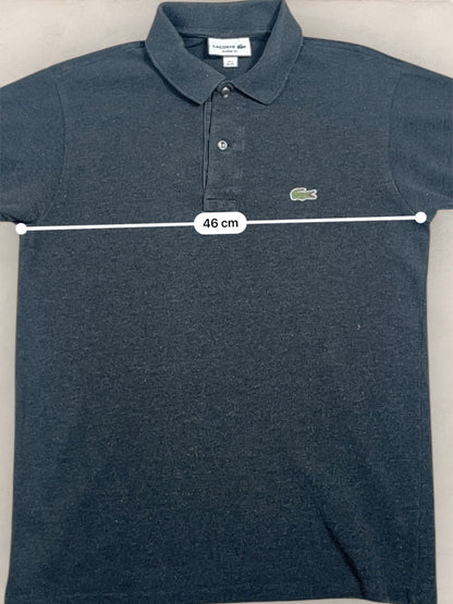 Polo Lacoste Gris XS Femme Ref: 1127 - Gris - XS - amifrip - Friperie en ligne et vêtements vintage