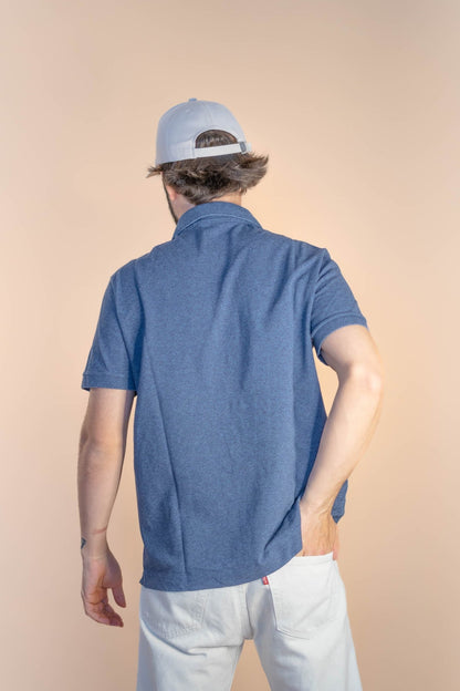 Polo Lacoste Homme 560 - BLEU - L - amifrip - Friperie en ligne et vêtements vintage